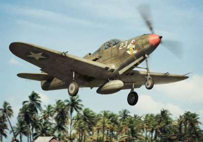 1/144 P-39 D-F-K Airacobra plastic injection kit