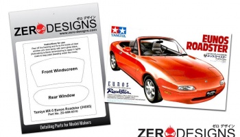 Mazda MX-5 Window Painting Masks (Tamiya) - Zero Paints