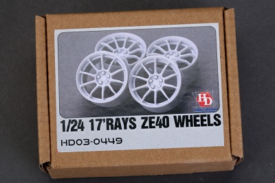 1/24 17 RAYS ZE40 WHEELS - Hobby Design