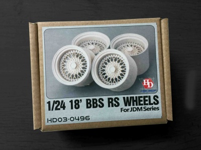 1/24 18' BBS RS Wheels - Hobby Design