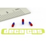 1,2mm Hose joints (Set 1) 1/12 - Decalcas