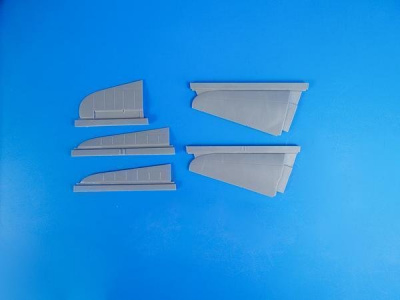 1/32 A6M5c Zero – Tail Control Surfaces for Hasega