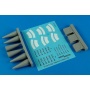 1/32 Aircraft warning cones