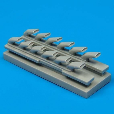 1/32 Bf 109G-6 exhausts