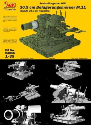 1/35 Austro-Hungarian WWI 30,5 cm Belagerungsmőrse