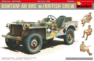 1/35 Bantam 40 BRC w/British Crew. Special Edition – MiniArt