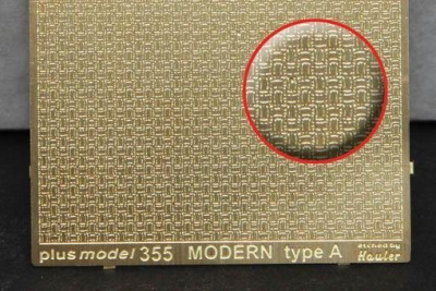 1/35 Engraved plate – modern type A