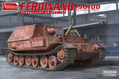 1/35 Ferdinand Jagdpanzer Sd.kfz.184 No 15100 - Amusing Hobby