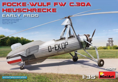 1/35 Focke-Wulf Fw C.30A Heuschrecke. Early Prod