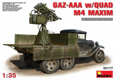 1/35 GAZ-AAA w/Quad M-4 Maxim