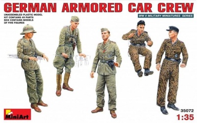 1/35 German Armoured Car Crew