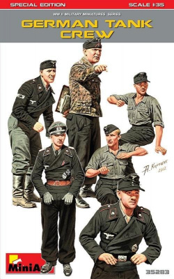1/35 German Tank Crew. Special Edition