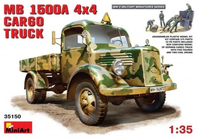 1/35 MB L1500 A 4x4 Cargo Truck