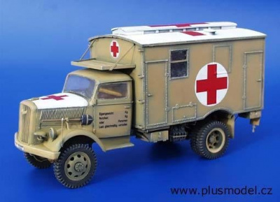 1/35 Opel Blitz 4x4 ambulance conversion set