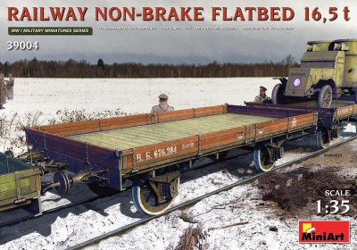 1/35 Railway Non-brake Flatbed 16,5 t