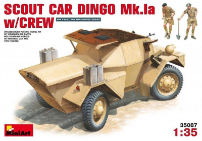 1/35 Scout Car Dingo Mk 1a w/crew