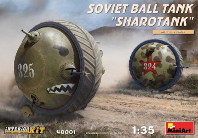 1/35 Soviet Ball Tank "Sharotank" Interior Kit