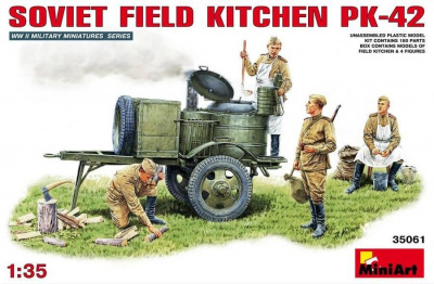 1/35 Soviet Field Kitchen KP-42