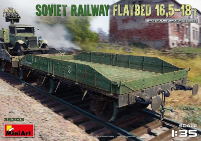 1/35 Soviet Railway Flatbed 16,5-18 t