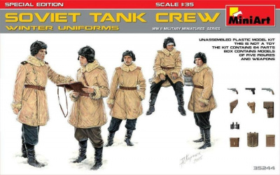 1/35 Soviet Tank Crew (Winter Uniforms).Special Edition