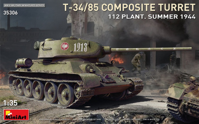 1/35 T-34-85 Composite Turret. 112 Plant. Summer 1944 - MiniArt
