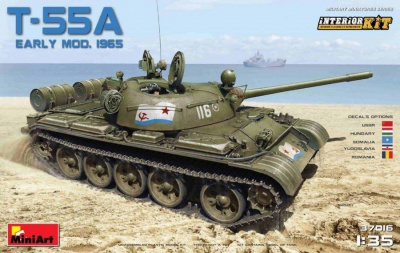 1/35 T-55A Early Mod.1965 Interior Kit