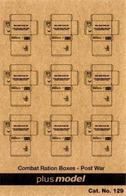 1/35 U.S. Cardboard Boxes - postwar period