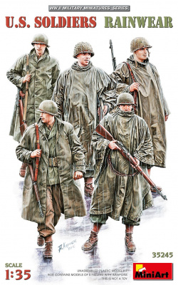 1/35 U.S. Soldiers Rainwear - Miniart