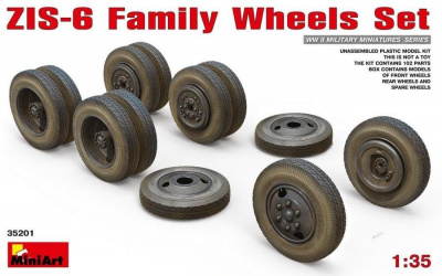 1/35 ZIS-6 Family Wheels Set