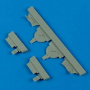 1/48 A6M5 Zero undercarriage covers