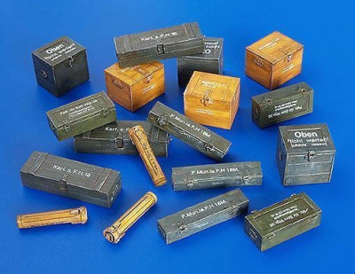 1/48 Ammunition containers – Germany WWII