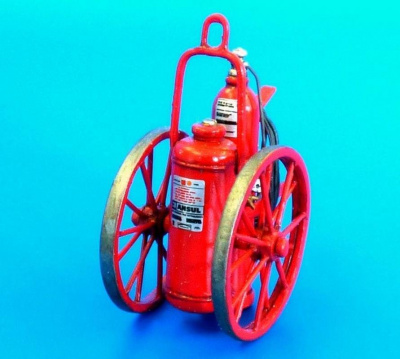 1/48 Dry chemical extinguisher-wheeled