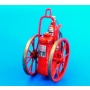 1/48 Dry chemical extinguisher-wheeled