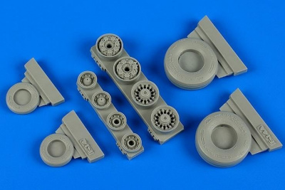 1/48 F-14A Tomcat weighted wheels