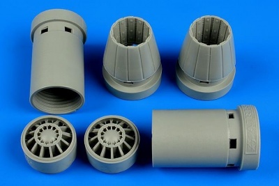 1/48 F/A-18E/F Super Hornet exhaust nozzles - open