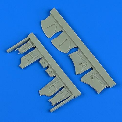 1/48 Hawker Hunter undercarriage covers for AIRFIX kit