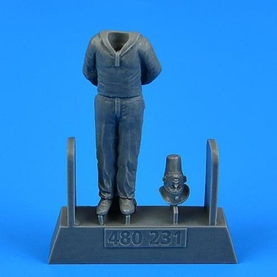 1/48 Krigsmarine WWII Ceremony - Sailor for German Submarine U-Boat Type VIIC for TRUMPETER kit