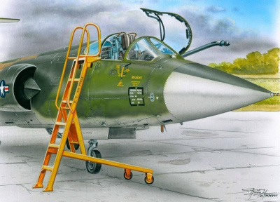 1/48 Ladder F-104