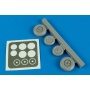 1/48 Me 262A wheels & paint masks