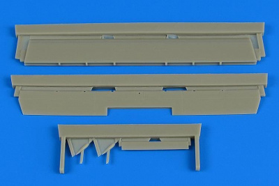 1/48 P-38 Lightning control surfaces