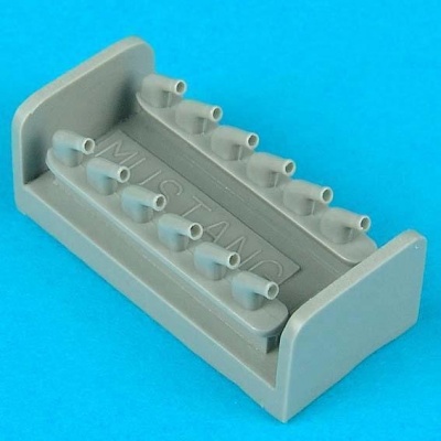 1/48 P-51D Mustang exhaust - type B