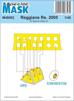 1/48 Reggiane Re.2005 Mask