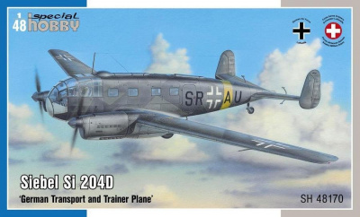 1/48 Siebel Si 204D 'German Transport and Trainer Plane'