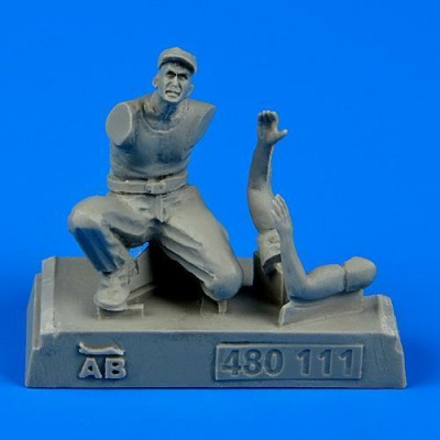1/48 U.S. Army aircraft mechanic WWII - Pacific th