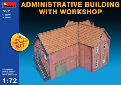 1/72 Administrative Building with Workshop