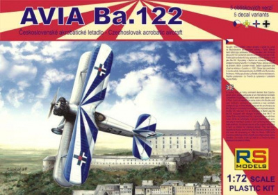 1/72 Avia Ba.122 with Avia Rk17