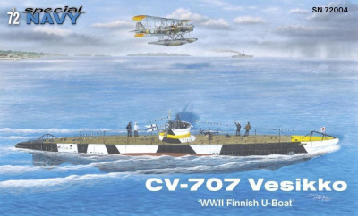 1/72 CV 707 Vesikko ‘Finnish WWII Submarine’