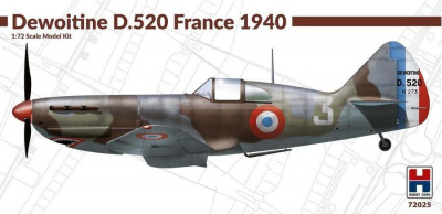 1/72 Dewoitine D.520 France 1940
