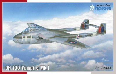 1/72 DH.100 Vampire Mk.I RAF, RAAF and Armée de l