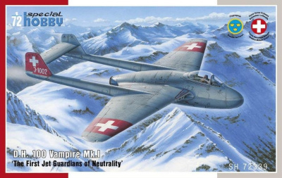 1/72 DH.100 Vampire Mk.I The First Jet Guardians o